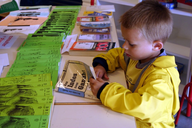 M�me les enfants s'int�ressent...